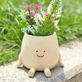 Kudriod Smiley Face Planter Pot gift-packaging signals thoughtful present