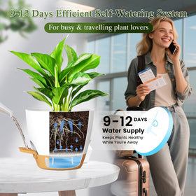 KUGAZ lightweight durable planters suitable for indoor and outdoor use.