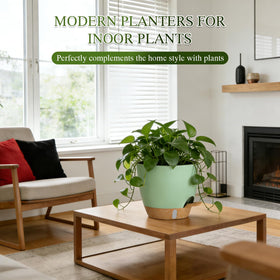 KUGAZ self-watering pots designed to simplify plant care in any space