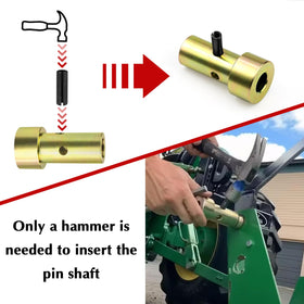 Kujunpao shoulder bushing installation on the lower rod for fast setup.
