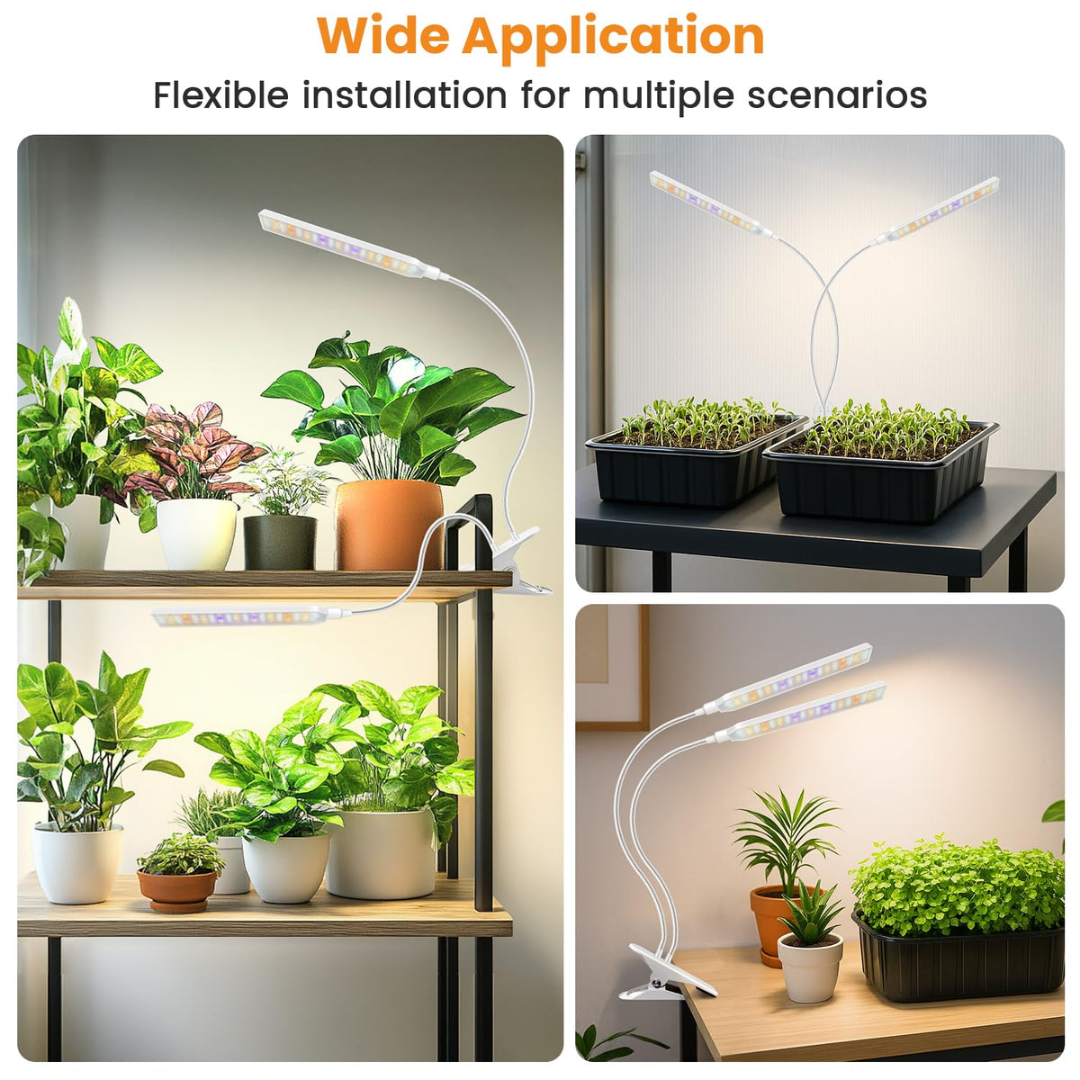 Kullsinss 360-degree gooseneck enables flexible light positioning