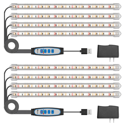 Kullsinss grow light strip with 240 LEDs providing full-spectrum illumination for thriving indoor plants.