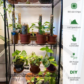 Kullsinss Grow Light Strip dimmable brightness options for tailored care
