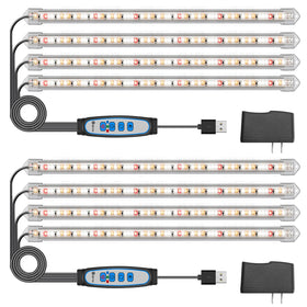 Kullsinss grow light strip with timer enables auto on/off for consistent growth.