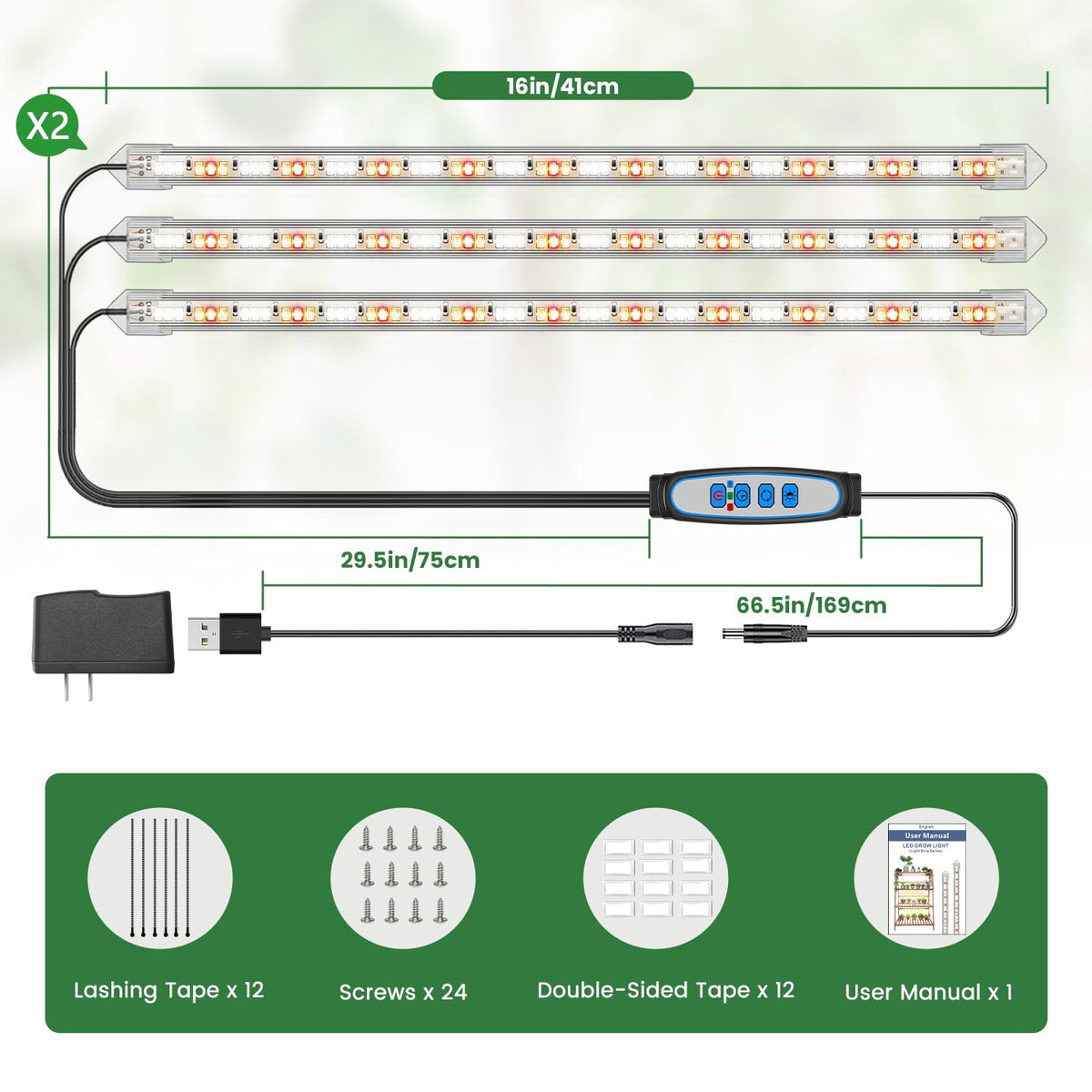 Kullsinss Grow Light Strip two-pack provides value for multiple setups