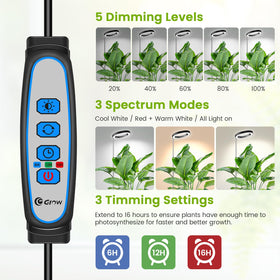 Kullsinss adjustable height from 10 to 60 inches for tall plants.