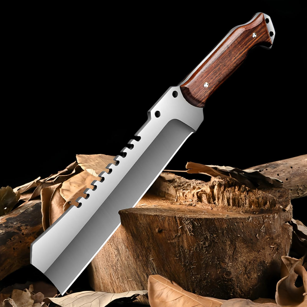 Kunnife full-tang design delivering balanced chopping performance