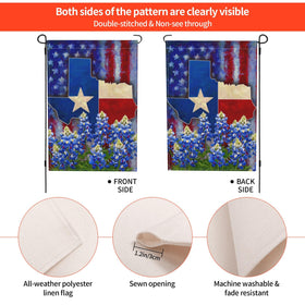 KUOAICY seasonal outdoor decor flag with bold, lasting color