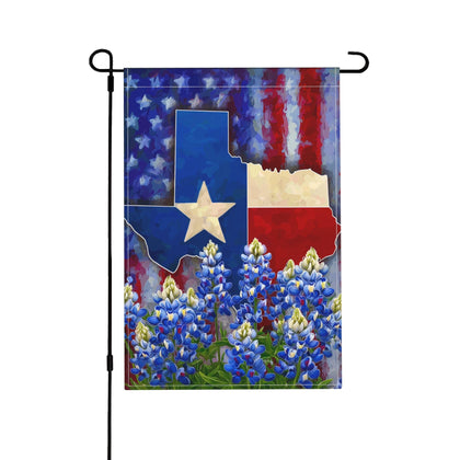 KUOAICY Texas garden flag double-sided for vibrant outdoor display