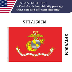 KUOKIP USMC flag gift-ready packaging