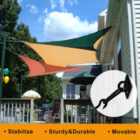 KUPAO rust-proof hardware resists rain and humidity for long-lasting use.