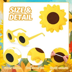 Kuscul goose eyeglasses complete the 23-inch outfit for sunny days