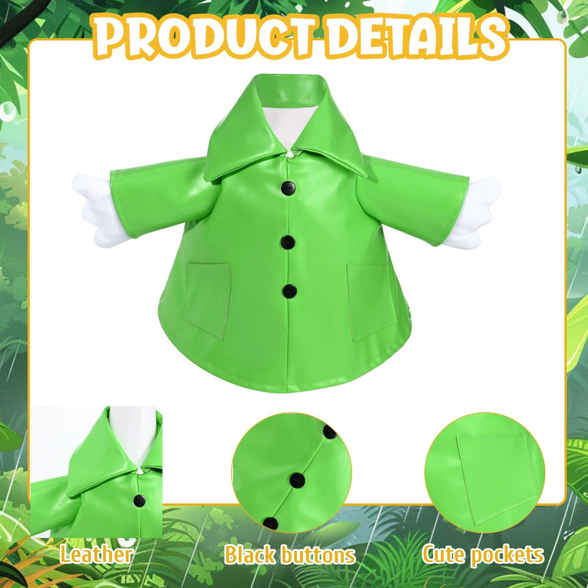 Kuscul goose raincoat fabric shown, highlighting waterproof and durable material.