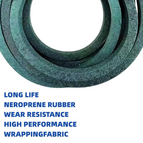 Kuumai durable aramid weave belt supports long-term lawn use