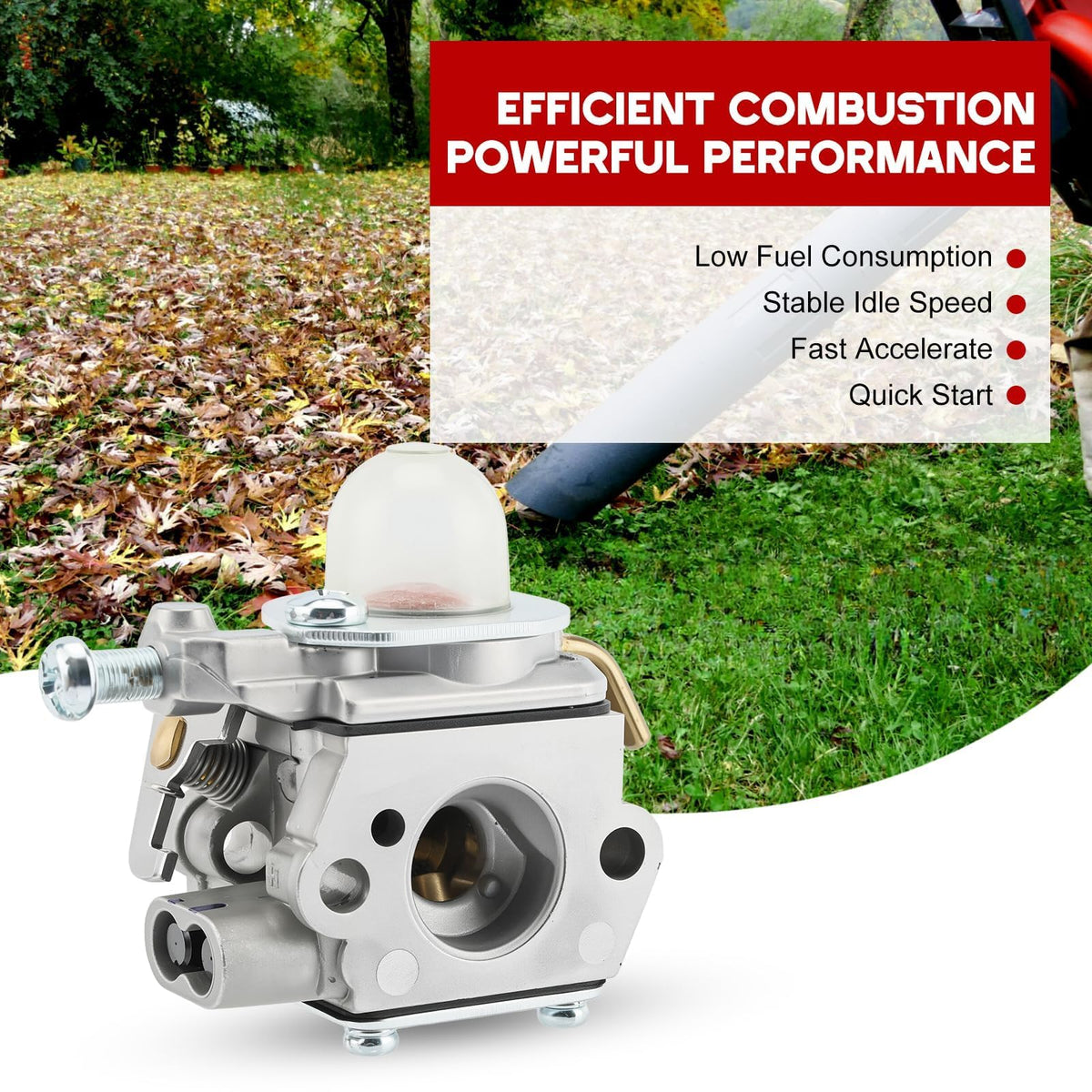 Kuupo carburetor for UT21506 UT21546 fits Versatool smoothly.