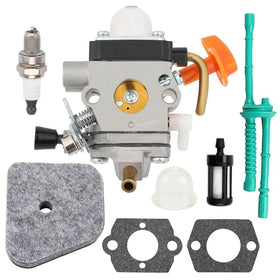 Kuupo FS90R carburetor close-up for precise Stihl fit