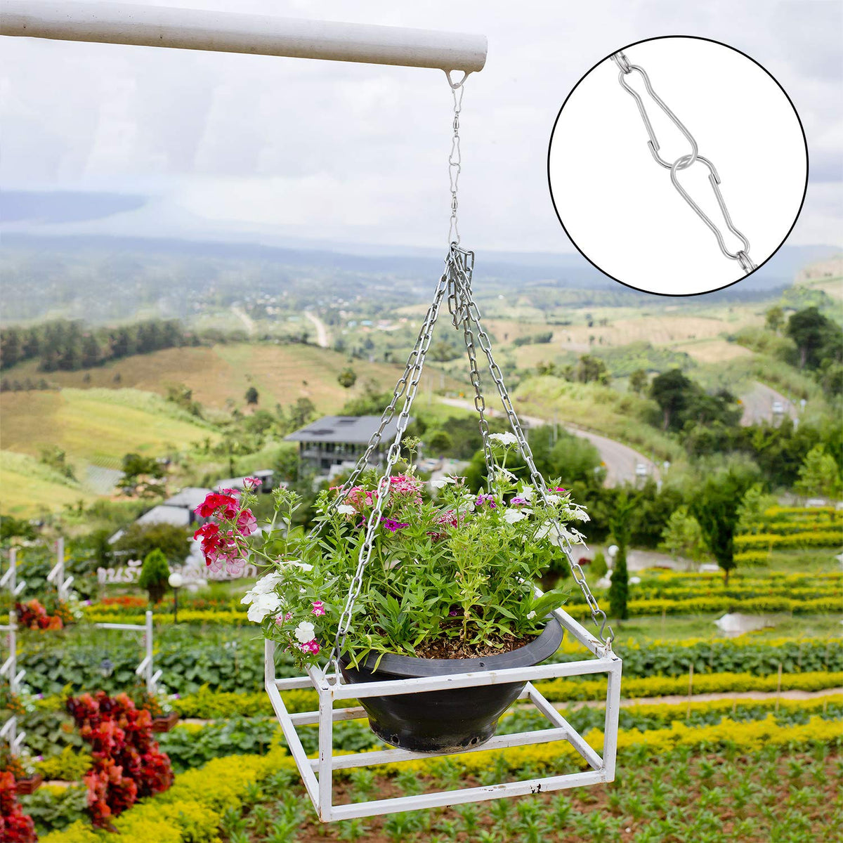 KUUQA crystal twister attachment clip reduces twist and keeps displays tidy