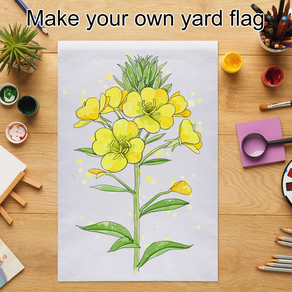 KUUQA white outdoor flags yard decoration suitable for seasonal displays