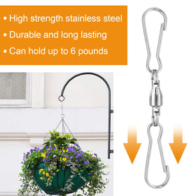 KUUQA windsock hanging clip keeps decor secure while swaying