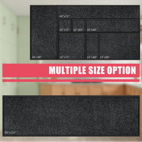 Kuyal commercial heavy-duty mat designed for high-traffic entrances.