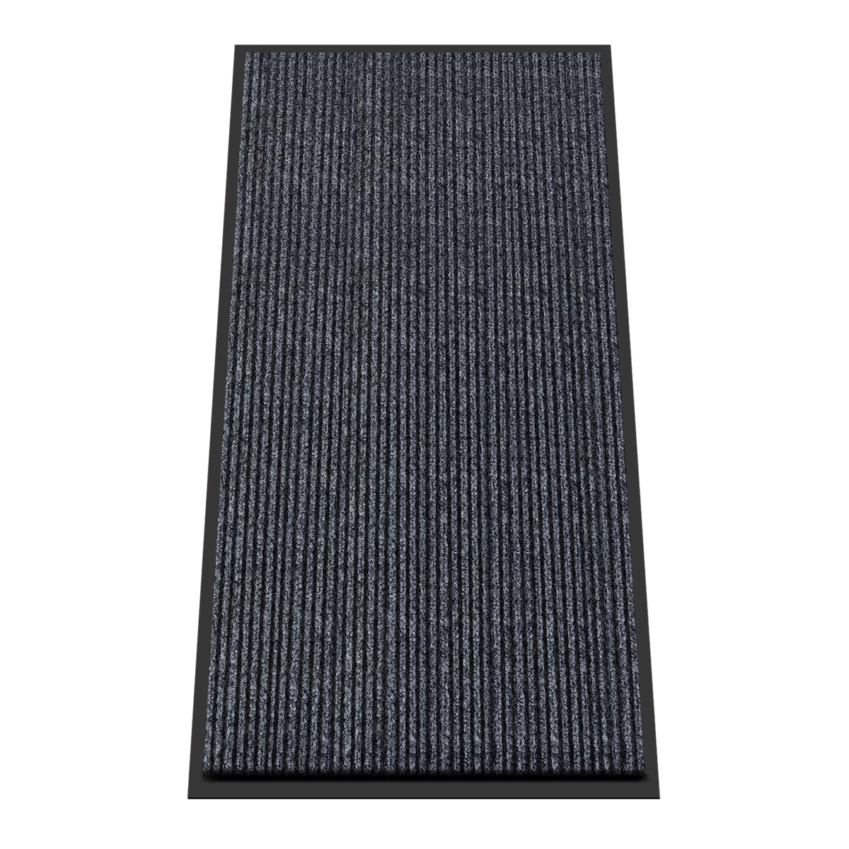 Kuyal front door mat 2x4 with non-slip backing for busy entryways