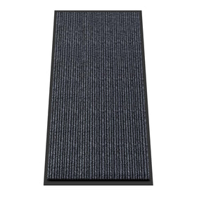 Kuyal front door mat 2x4 with non-slip backing for busy entryways