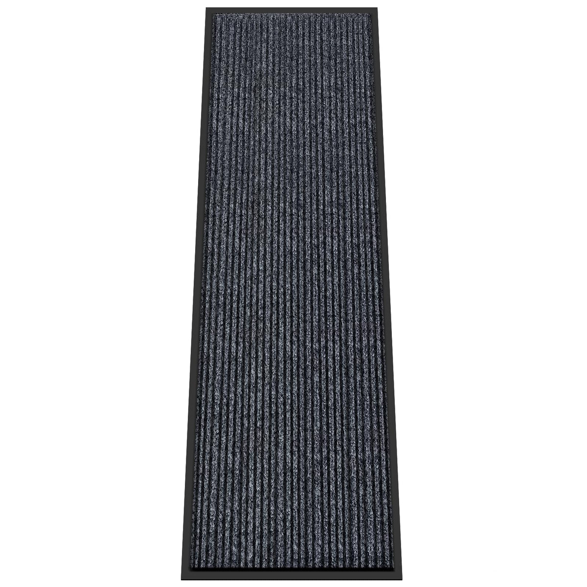 Kuyal front door mat 3x10 with non-slip backing for secure entrances.