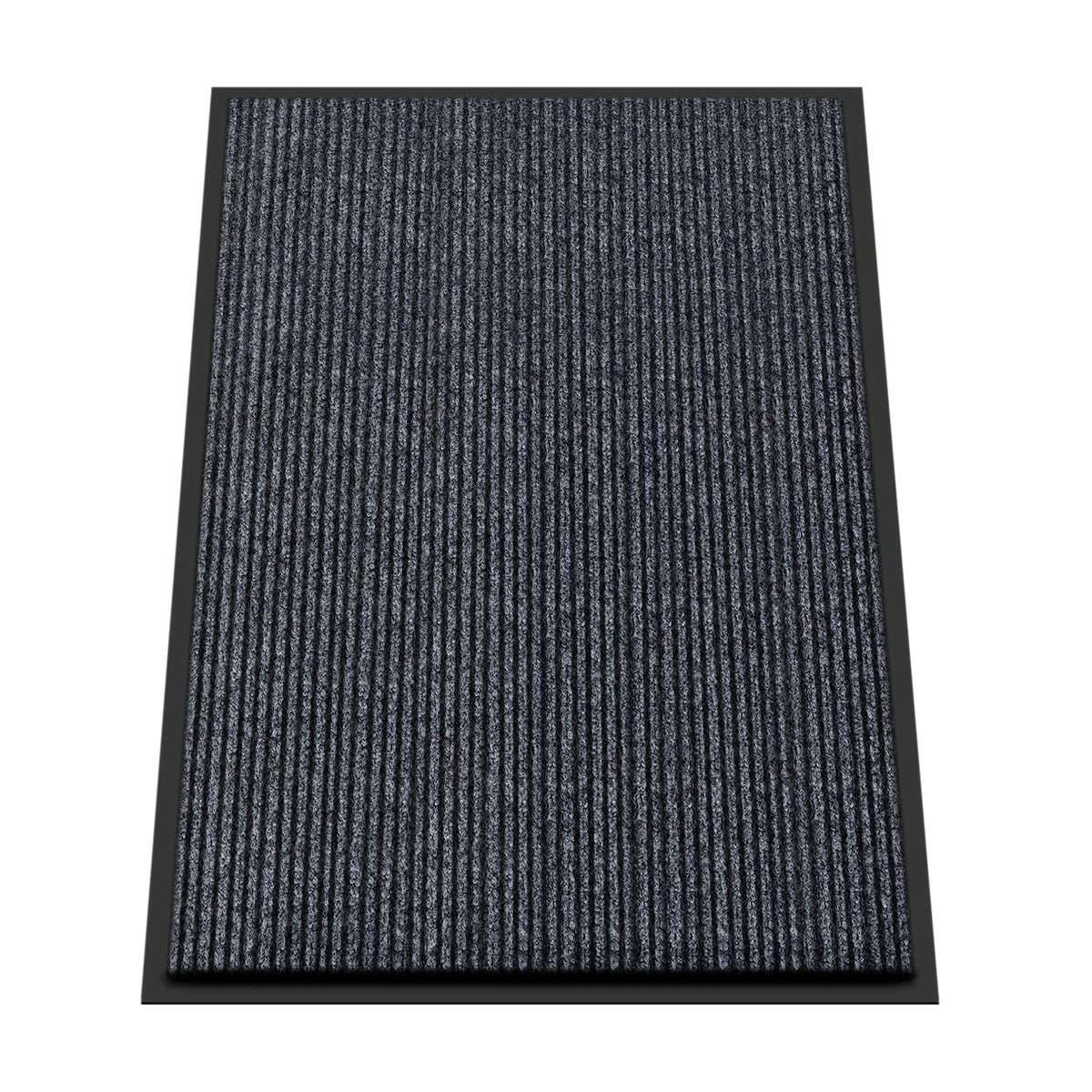 Kuyal front door mat 3x4 for indoor/outdoor use traps dirt at the entry