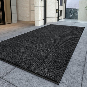 Kuyal mat showing non-slip backing for secure entry and exit.