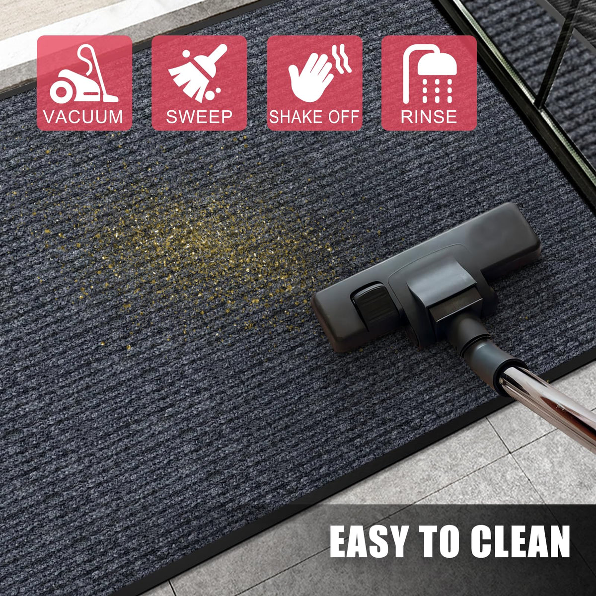 Kuyal versatile doormat options for various doorway sizes and spaces.