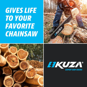 KUZA three-pack offer for convenient replacement chains.