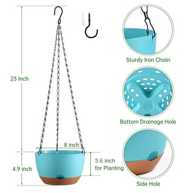 Kvetto self-watering tray and drainage system helps maintain balanced moisture for healthy roots.