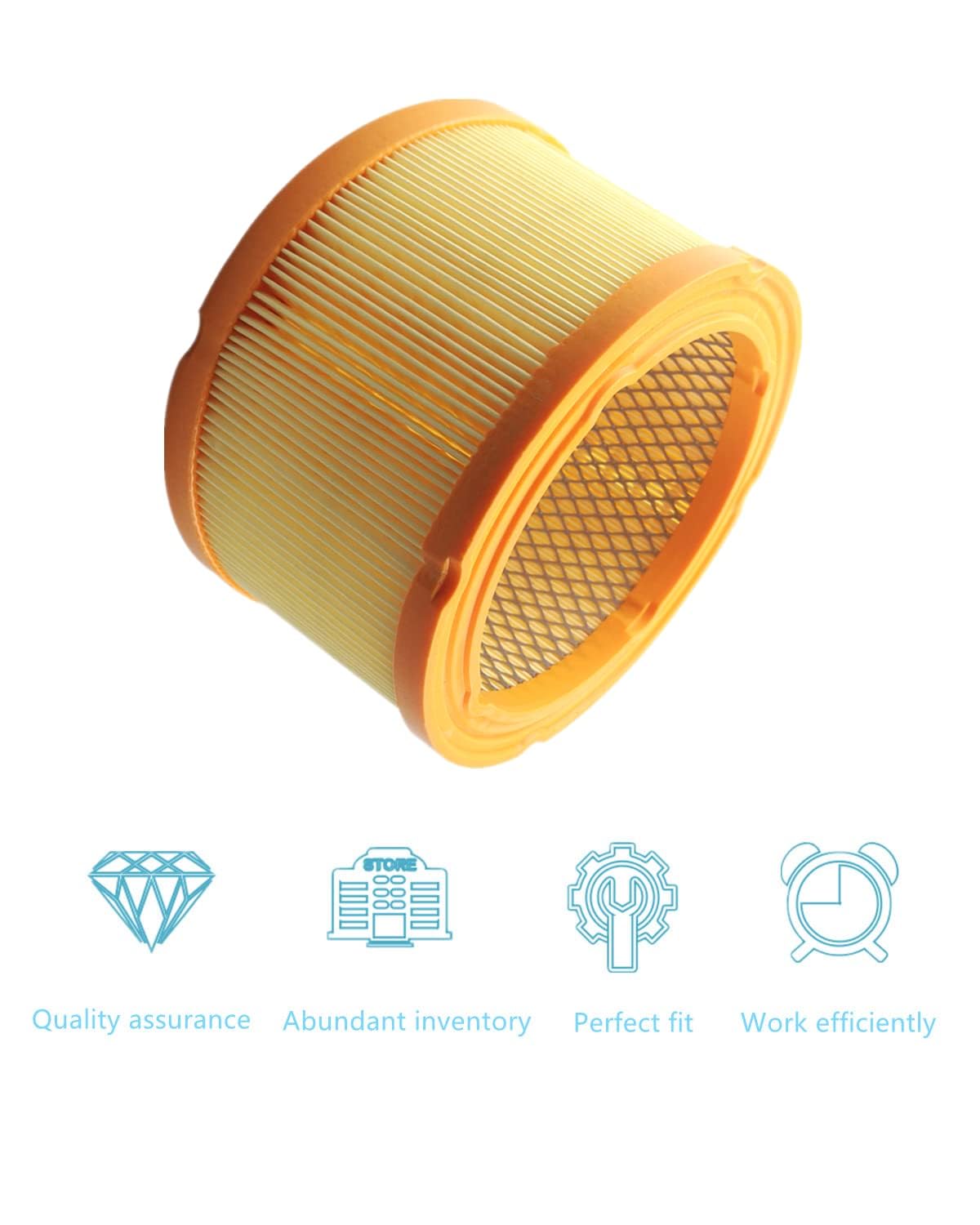 Kvjicdo filtration media reduces dust entry for engine protection