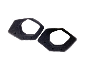 Kvjicdo two-pack air filter visual for easy replacement and budget-friendly maintenance.