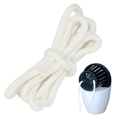 KVMORZE 50 ft self-watering wick cord keeps soil evenly moist when you are away
