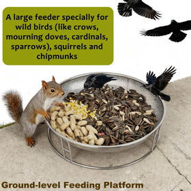 Kweespr dual seed trays expand capacity for backyard visitors
