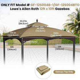 Kweetle canopy with double roof ventilation improves airflow during BBQs.