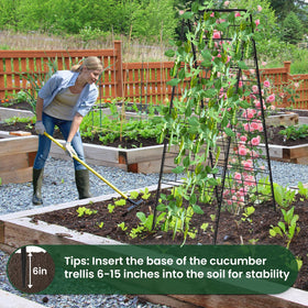 Kweetle easy-assembly requires no tools for quick garden setup.