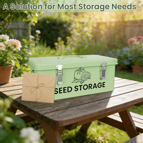 Kweetle garden seed organizer kit suits home growers and greenhouse setups.