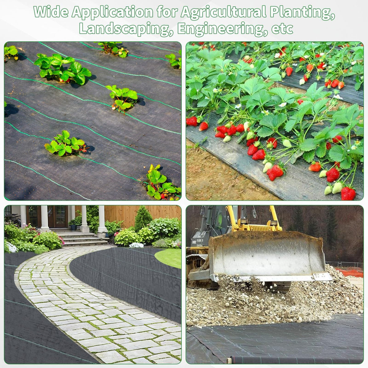 Kweetle pathway landscape cover creates clean walkways and reduces maintenance.