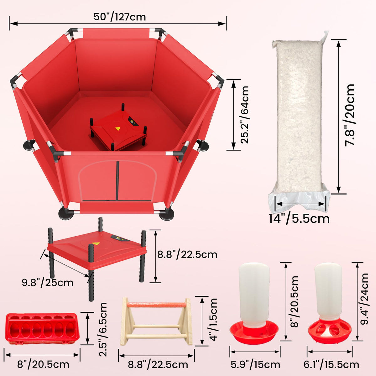 Kweetle portable indoor poultry setup demonstrates indoor-friendly design