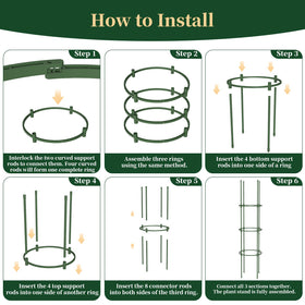 Kweetle raised bed and pot trellis for space-saving plant support