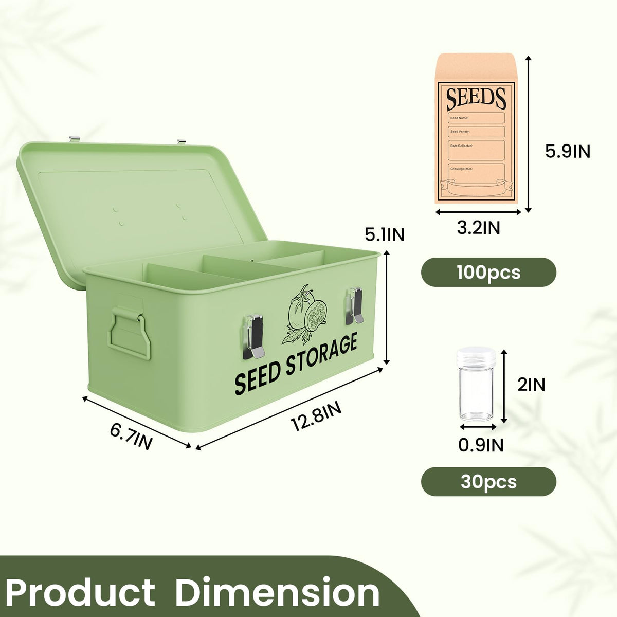 Kweetle double-lock lid prevents spills during storage and handling.