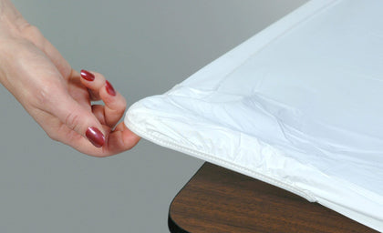 Kwik-Covers 8ft table-cover bundle, ready for events, simple setup and cleanup.