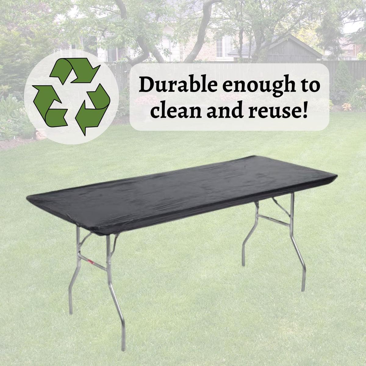 Kwik-Covers 3 mil thickness delivers durable, cost-effective table protection.