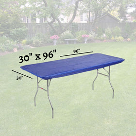 Elastic corners keep Kwik-Covers securely in place on windy setups.