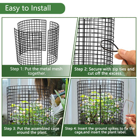 Close-up of KWISAMR metal mesh reveals sturdy coating and durability
