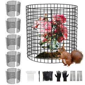 KWISAMR plant protector assembly shows simple, tool-free setup for gardens