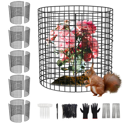 KWISAMR plant protector assembly shows simple, tool-free setup for gardens