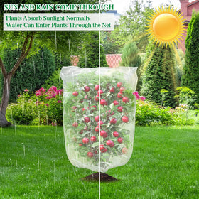 KXCOFTXI large mesh guards citrus, tomatoes, and berries from pests
